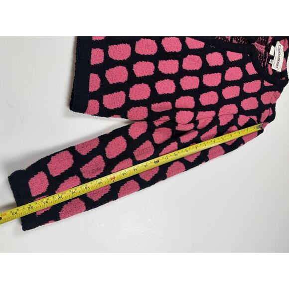 Vintage Art Deco Wool Jacket Knit Cropped Topper Coat USA MADE 16 - Picture 5 of 8